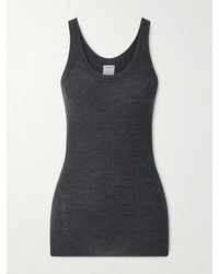 Calvin Klein - Ella Ribbed Wool Tank - Lyst