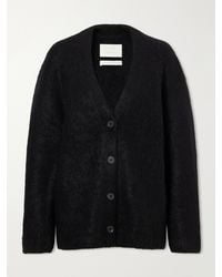 Lauren Manoogian - Brushed Alpaca, Pima Cotton And Merino Wool-Blend Cardigan - Lyst