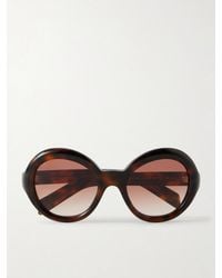 Prada - Round-Frame Acetate Sunglasses - Lyst
