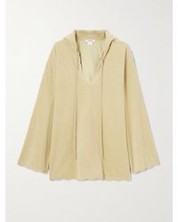 Marysia Swim - Baughman Hooded Cotton-Blend Terry Tunic - Lyst