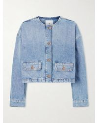 Anine Bing - Blanche Denim Jacket - Lyst
