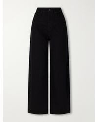 FRAME - The Bow Regenerative High-Rise Wide-Leg Jeans - Lyst
