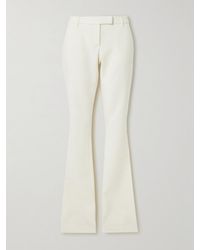 Acne Studios - Wool-Blend Twill Flared Pants - Lyst