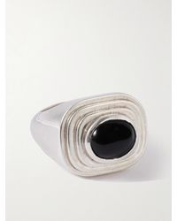 Le Sundial - The Deco Onyx Ring - Lyst