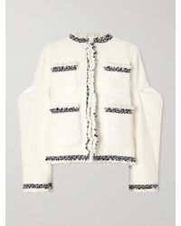Sacai - Tweed Jacket - Lyst
