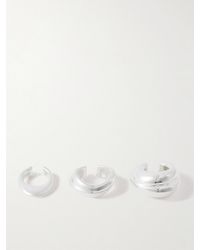 COMPLETEDWORKS - Set Of Three-Plated Ear Cuffs - Lyst
