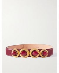 Sonia Petroff - Nest Embellished Leather Belt - Lyst