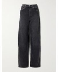 RE/DONE - The Marielou High-Rise Wide-Leg Jeans - Lyst