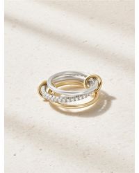Spinelli Kilcollin - Tigris Sterling, 18-Karat And Diamond Ring - Lyst