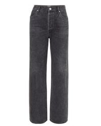 Citizens of Humanity Annina High-rise Wide-leg Jeans - Black