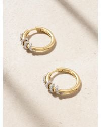 Ileana Makri - Twisted Boa 18-Karat And Diamond Earrings - Lyst