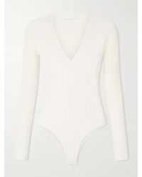 Maria McManus - Recycled Ribbed-Knit Bodysuit - Lyst