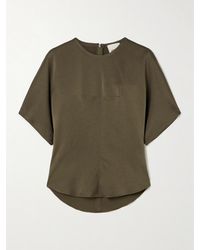 Isabel Marant - Karlita Satin Top - Lyst