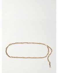 Saint Laurent - Tone Chain Belt - Lyst