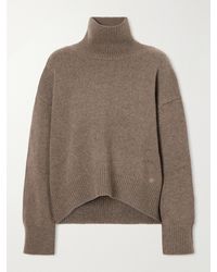 Loulou de Saison - Jonah Cropped Cashmere Turtleneck Sweater - Lyst