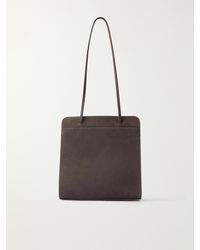Faune - Lisse Suede Tote - Lyst