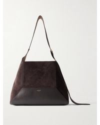 Jimmy Choo - Diamond Mittelgroße Schultertasche Aus Leder - Lyst
