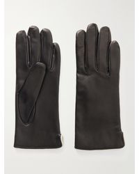 LIE STUDIO - The Kyle Leather Gloves - Lyst
