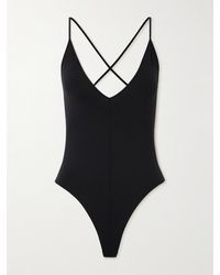 Wardrobe NYC - String-Body Aus Stretch-Jersey - Lyst
