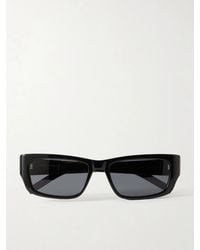 Saint Laurent - Sl M182 Jazz Square-Frame Recycled-Acetate Sunglasses - Lyst