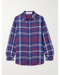 God's True Cashmere - Checked Cashmere Shirt - Lyst