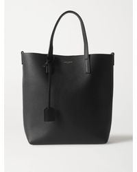 Saint Laurent - Toy North/South Tote Aus Leder - Lyst