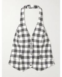 Cara Cara - Prescott Oberteil Aus Einer Baumwollmischung Mit Gingham-Karomuster - Lyst