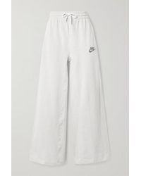 nike knit palazzo pants