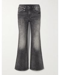 R13 - Joan Kick Halbhohe Schlagjeans - Lyst