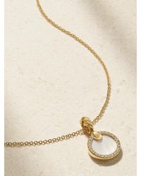 David Yurman - Elements 18-Karat, Mother-Of-Pearl And Diamond Necklace - Lyst