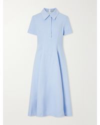 Emilia Wickstead - Jody Denim Midi Dress - Lyst