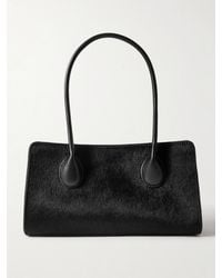 LIE STUDIO - The Lou Calf Hair Shoulder Bag - Lyst