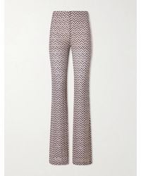 Missoni - Embellished Crochet-Knit Flared Pants - Lyst