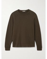 James Perse - Supima Cotton-Terry Sweatshirt - Lyst