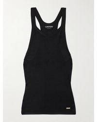 Tom Ford - Embellished Silk Tank - Lyst