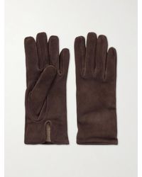 Nour Hammour - Suede Gloves - Lyst