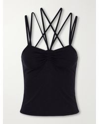 Eres - Nadia Multi-Strap Ribbed Stretch-Modal Tank - Lyst