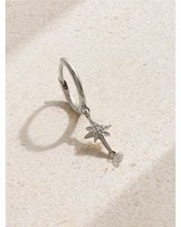 PERSÉE - North Star 18-Karat Diamond Single Hoop Earring - Lyst