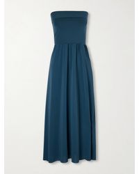 Eres - Oda Strapless Stretch-Jersey Maxi Dress - Lyst
