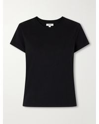 Agolde - Long Line Adine Organic Cotton-Jersey T-Shirt - Lyst