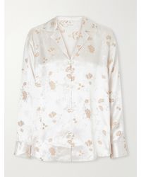 Doen - Maurise Floral-Jacquard Shirt - Lyst