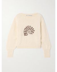 Alix Of Bohemia - Leigh Jacquard-Knit Cotton Sweater - Lyst