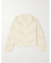 Posse - Dylan Crocheted Cardigan - Lyst