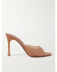 AMINA MUADDI - Alexa Pvc Mules - Lyst