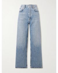 Agolde - Ren High-Rise Wide-Leg Jeans - Lyst