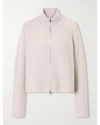 Lisa Yang - Sadie Ribbed Cashmere Cardigan - Lyst