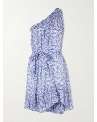 Isabel Marant - Estella Floral-Print Organic Cotton Mini Dress - Lyst
