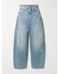 Jamie Haller - The Crop Painter Cropped Mid-Rise Wide-Leg Jeans - Lyst