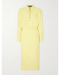 Willy Chavarria - Wool Midi Dress - Lyst