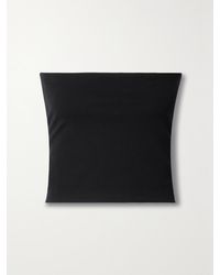 Leset - Rio Strapless Cropped Stretch-Ponte Top - Lyst